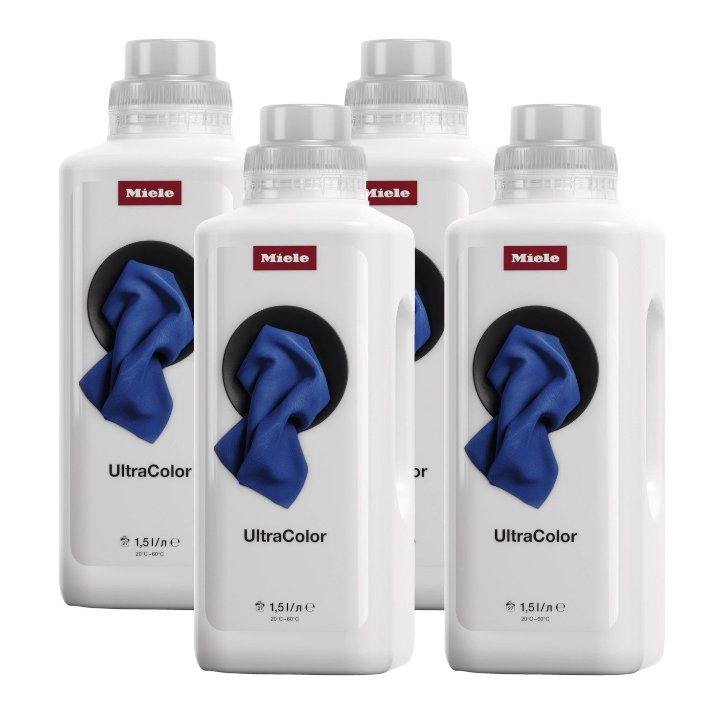 Набор для стирки цветного белья UltraColor Aqua WA UC 1501 L 1,5лх4 шт. Miele купить в Челябинске | Всегда в наличии! | Артикул 12647690 | Официальный сайт