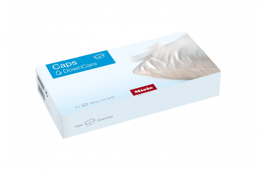 Средство для стирки изделий из пуха DownCare Caps,6 шт. Miele купить в Челябинске | Всегда в наличии! | Артикул 10756350 | Официальный сайт