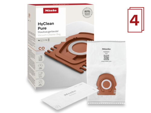 Мешки-пылесборники HyClean Pure CO Miele купить в Челябинске | Всегда в наличии! | Артикул 12557080 | Официальный сайт