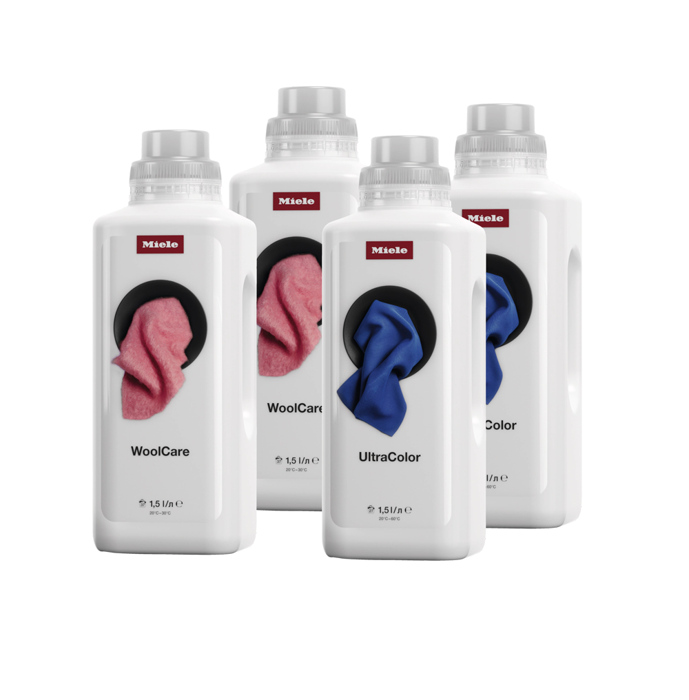 Набор для стирки деликатных тканей и изделий из шерсти WoolCare и цветного белья UltraColor Miele купить в Челябинске | Всегда в наличии! | Артикул 12144770 | Официальный сайт