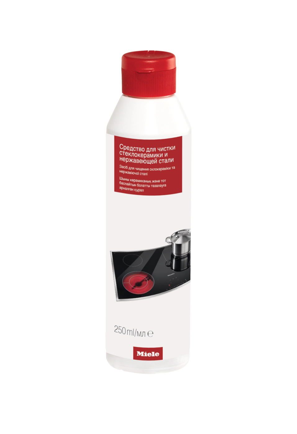 Средство для чистки стеклокерамики и нержавеющей стали GP CL KM 0252 L Miele купить в Челябинске | Всегда в наличии! | Артикул 10173140 | Официальный сайт