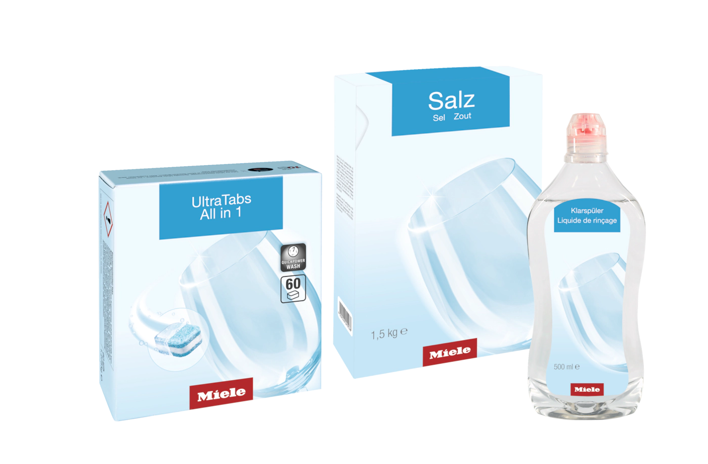 Стартовый набор для посудомоечных машин All in One Set Miele купить в Челябинске | Всегда в наличии! | Артикул 11530080 | Официальный сайт