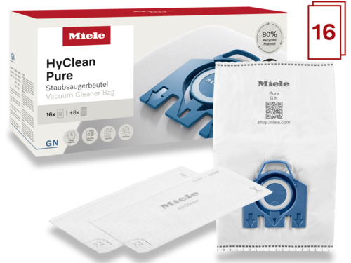 Комплект мешков-пылесборников HyClean Pure GN XXL Miele купить в Челябинске | Всегда в наличии! | Артикул 12498270 | Официальный сайт