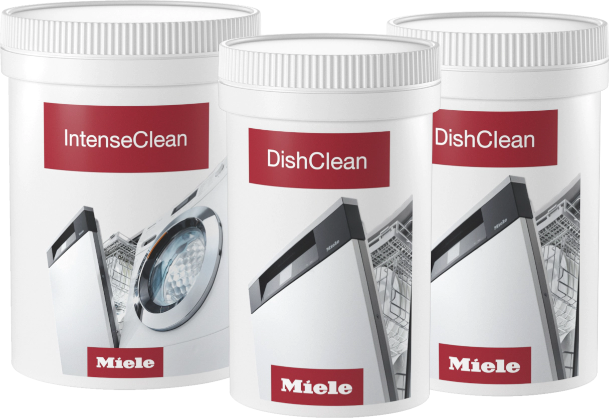 Набор средств по уходу за посудомоечными машинами DishClean и IntenseClean Miele купить в Челябинске | Всегда в наличии! | Артикул 11407570 | Официальный сайт