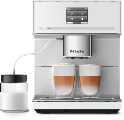 Кофемашина CM 7350 CoffeePassion BRWS бриллиантовый белый