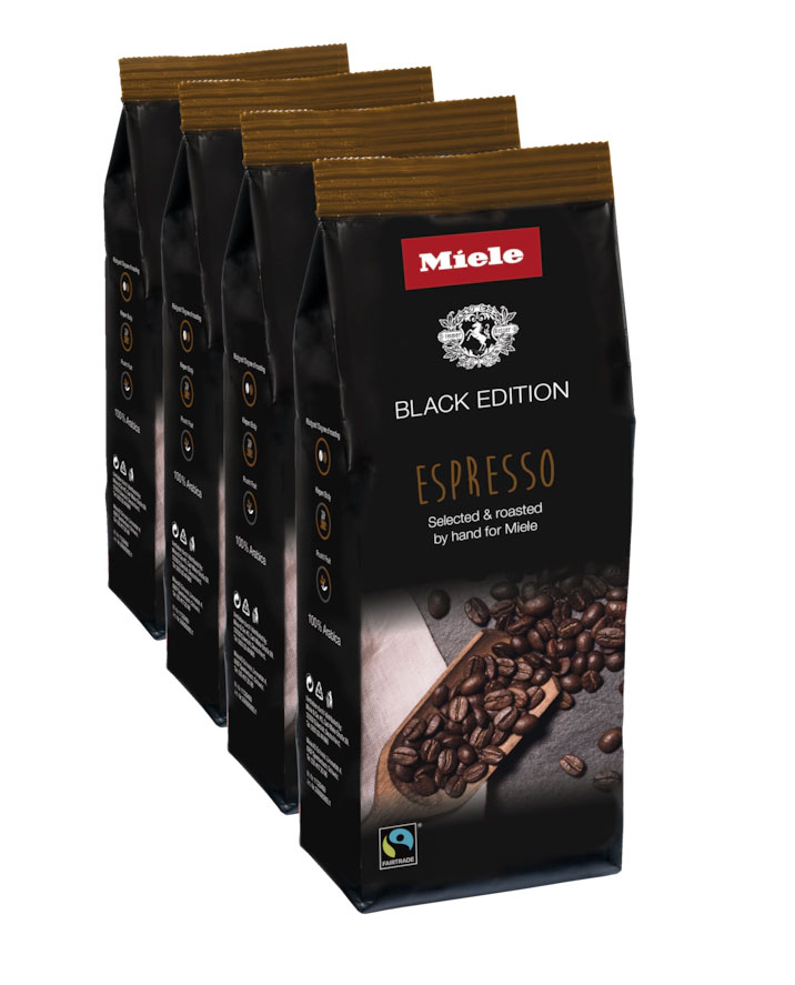 Кофе натуральный обжаренный в зернах Espresso 4x250 Miele купить в Челябинске | Всегда в наличии! | Артикул 12837500 | Официальный сайт